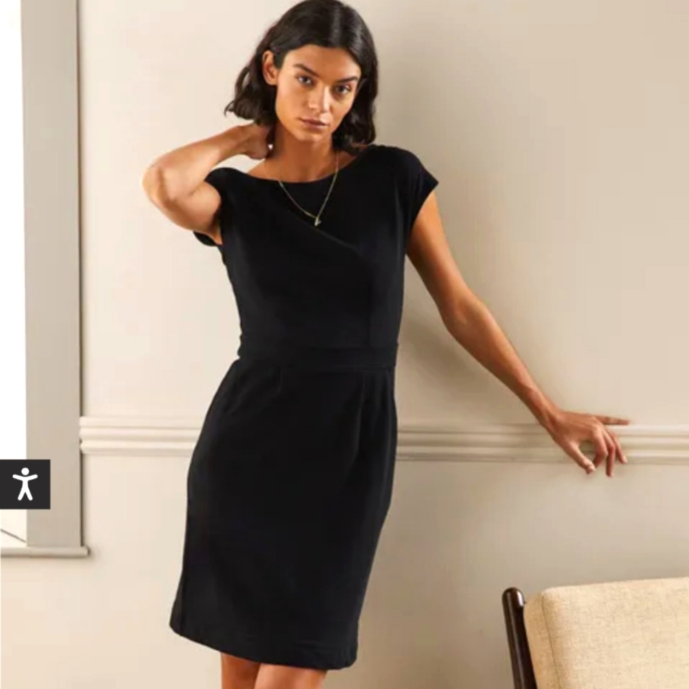 Boden Black Dress